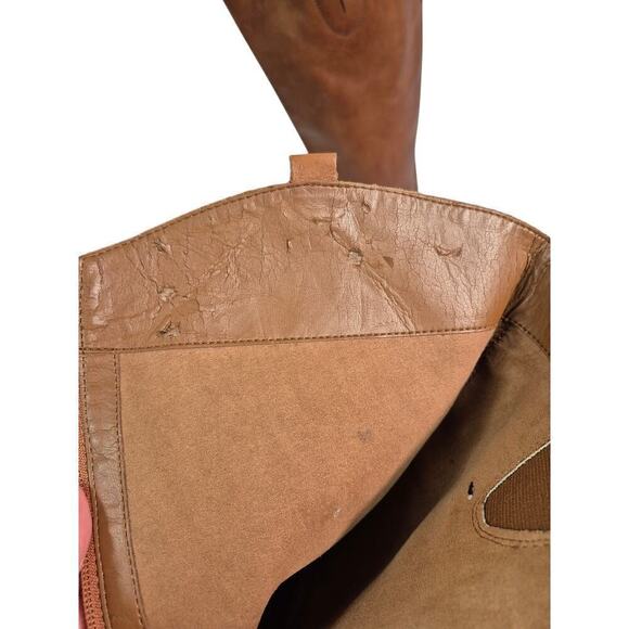 Sam Edelman Penny/Whiskey Brown Soft Leather Boots Sz 7/37 M - Picture 10 of 11